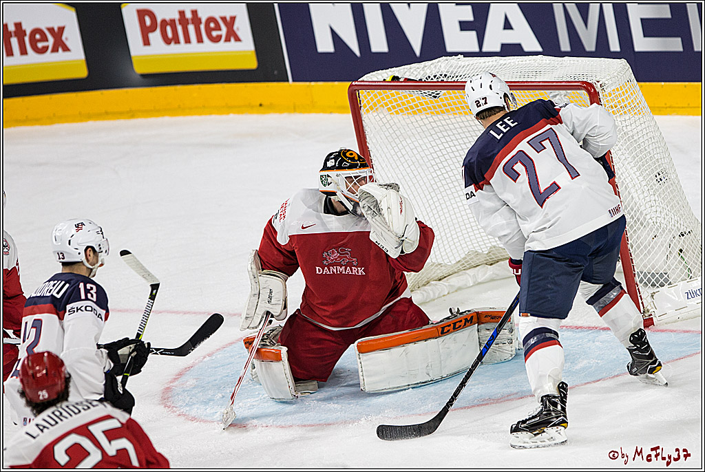 IIHF WM 2017, USA - Daenemark, 07.05.2017